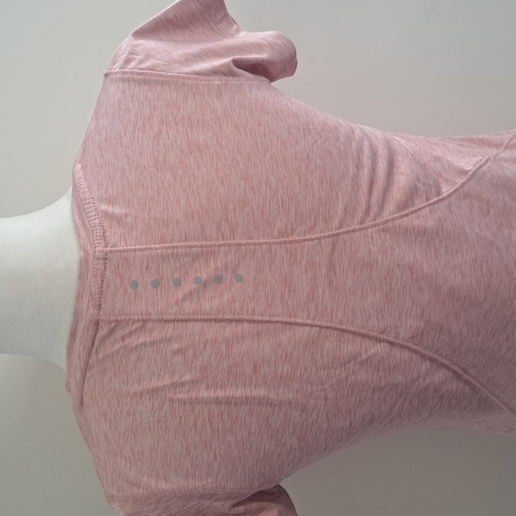 ASICS Pink Athletic V-neck Top size XS - Picture 6 of 7